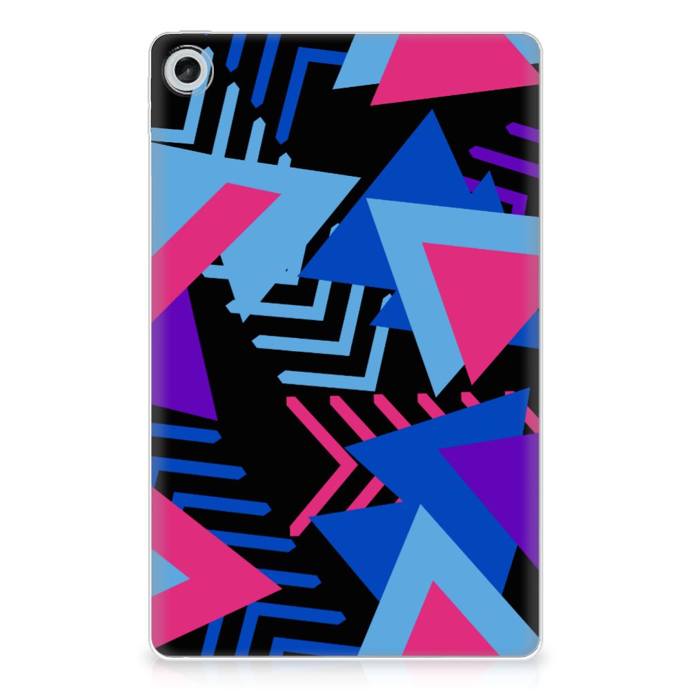 Lenovo Tab M10 Plus (3e generatie) Back Cover Funky Triangle - B2C Telecom