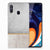 Samsung Galaxy A60 Bumper Hoesje Wood Concrete