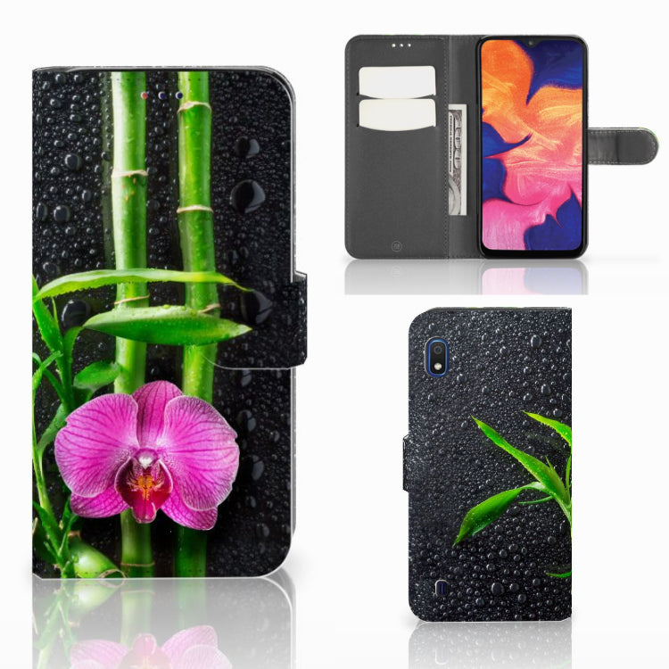Samsung Galaxy A10 Hoesje Orchidee