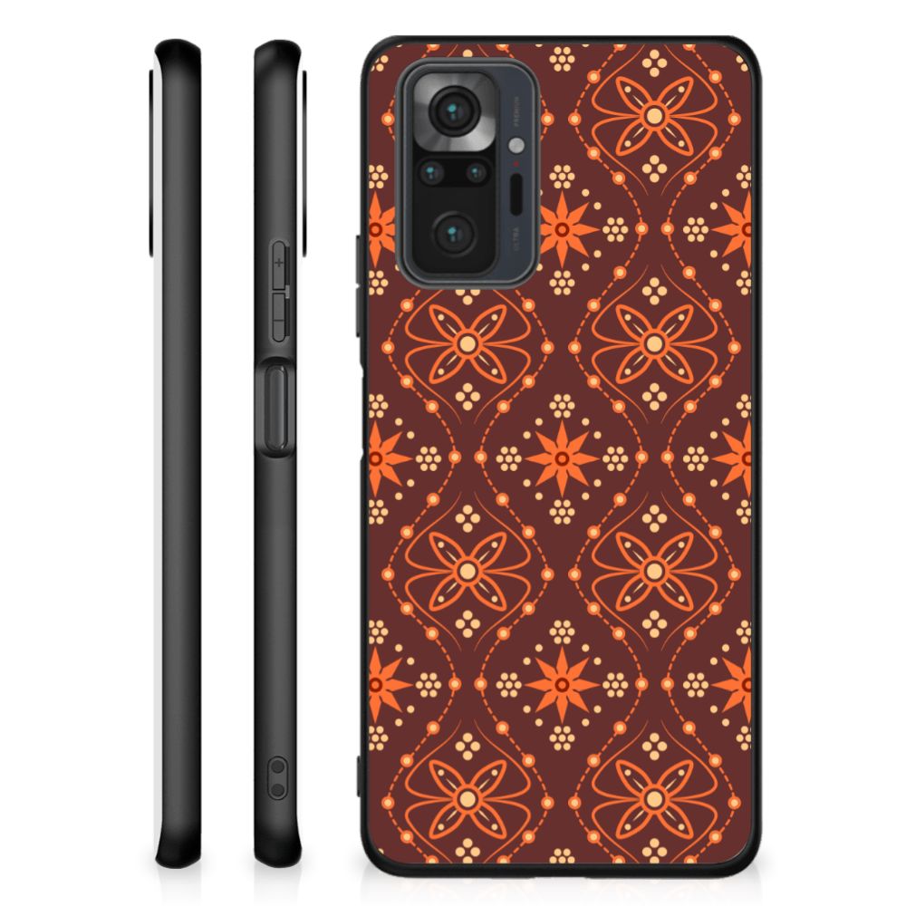 Xiaomi Redmi Note 10 Pro Back Case Batik Brown B2C Telecom