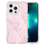 Apple iPhone 13 Pro Anti-Shock Hoesje Marble Pink - Origineel Cadeau Vriendin