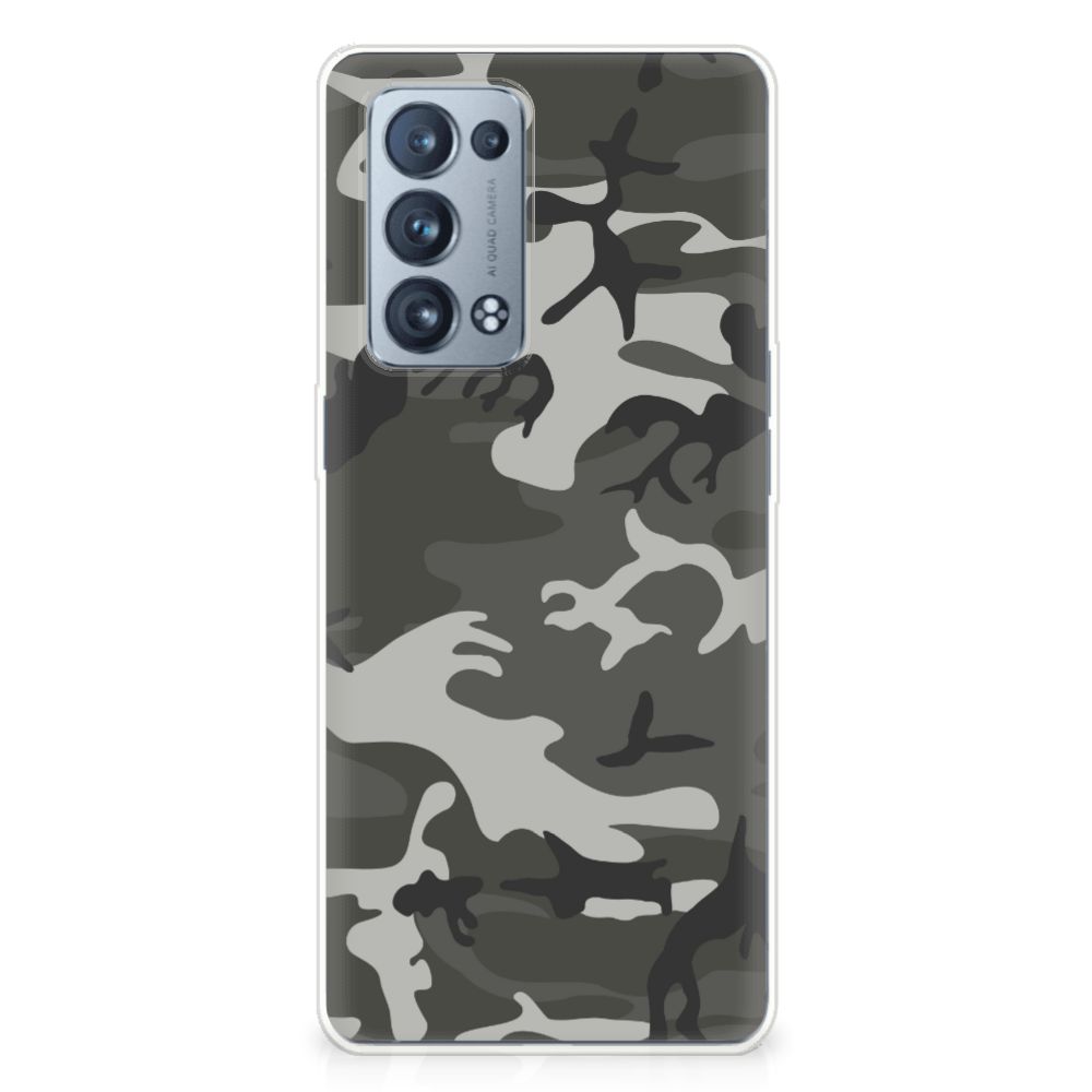 OPPO Reno 6 Pro Plus 5G TPU bumper Army Light