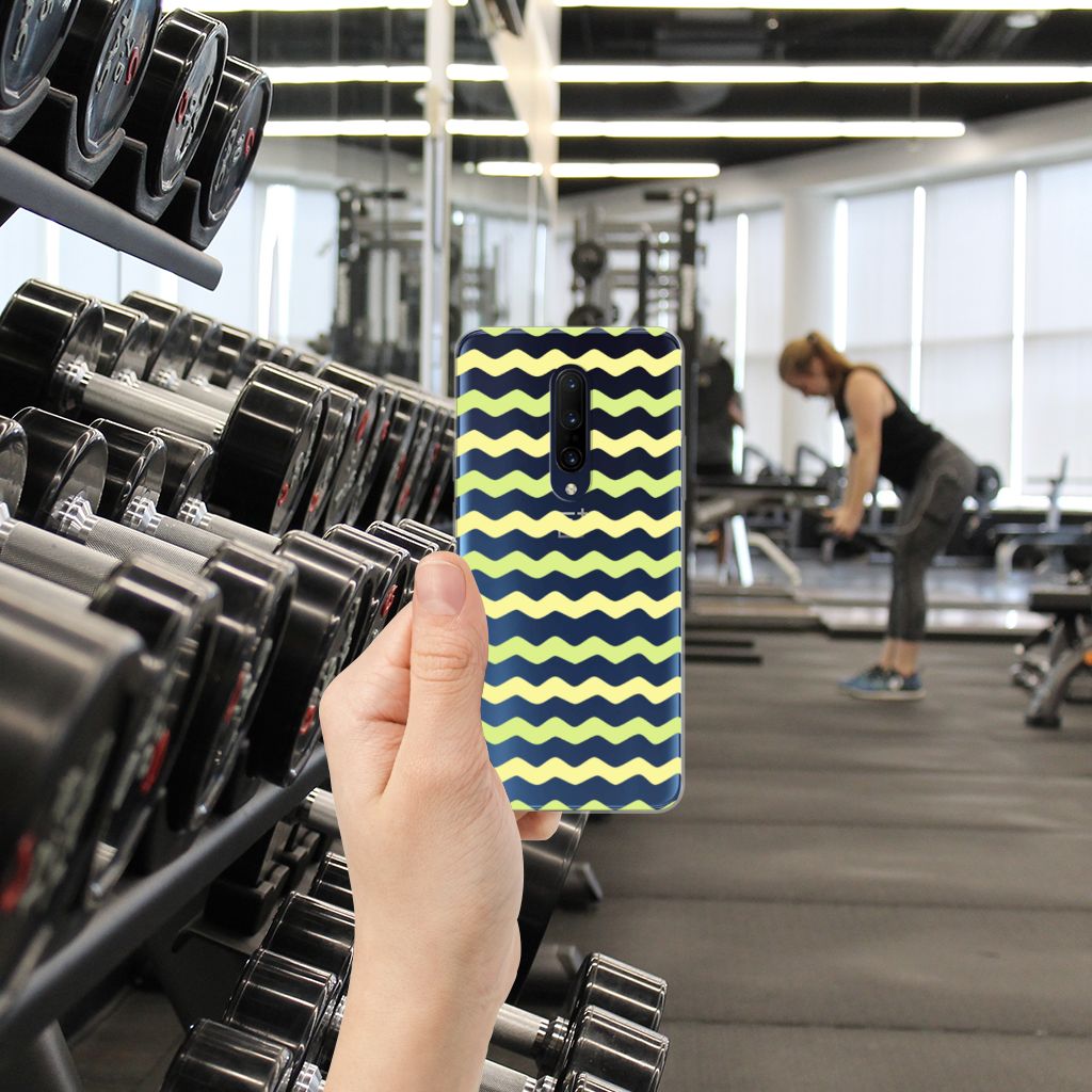 OnePlus 7 Pro TPU bumper Waves Yellow