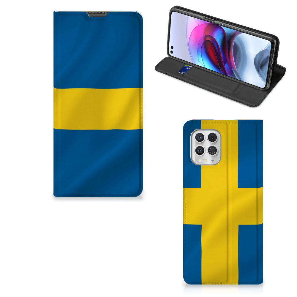 Motorola Moto G100 Standcase Zweden