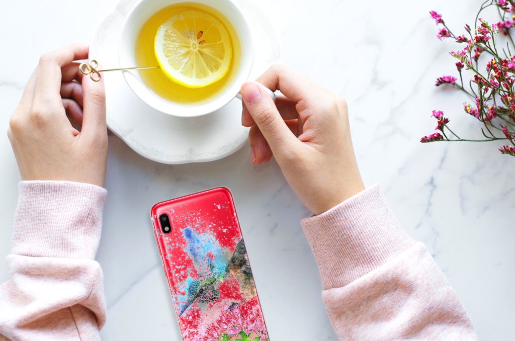 Hoesje maken Samsung Galaxy A10 Vogel