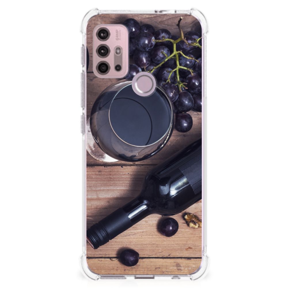 Motorola Moto G30 | G20 | G10 Beschermhoes Wijn B2C Telecom
