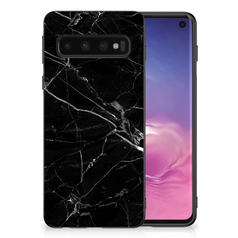 Samsung Galaxy S10 Gripcase Marmer Zwart - Origineel Cadeau Vader B2C Telecom
