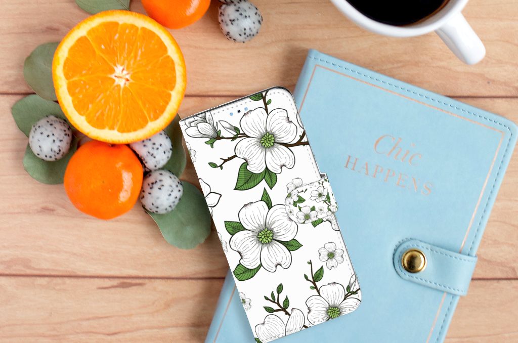 OPPO Reno8 Pro Hoesje Dogwood Flowers