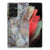 Samsung Galaxy S21 Ultra TPU Siliconen Hoesje Marmer Grijs B2C Telecom