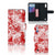 Telefoonhoesje met Naam Samsung Galaxy M10 Angel Skull Rood