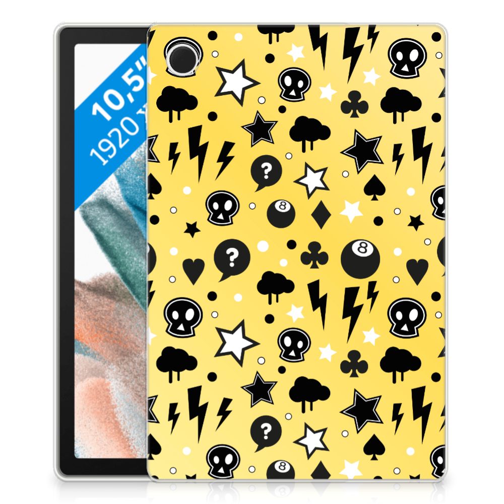 Tablet BackCover Samsung Galaxy Tab A8 2021/2022 Punk Geel - B2C Telecom