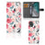 Nokia C32 Hoesje Butterfly Roses