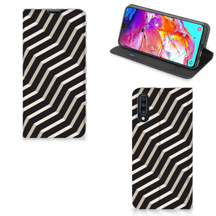 Samsung Galaxy A70 Stand Case Illusion