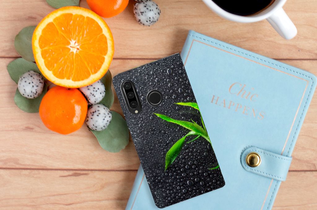 Huawei P30 Lite New Edition Smart Cover Orchidee