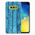 Samsung Galaxy S10e Bumper Hoesje Wood Blue