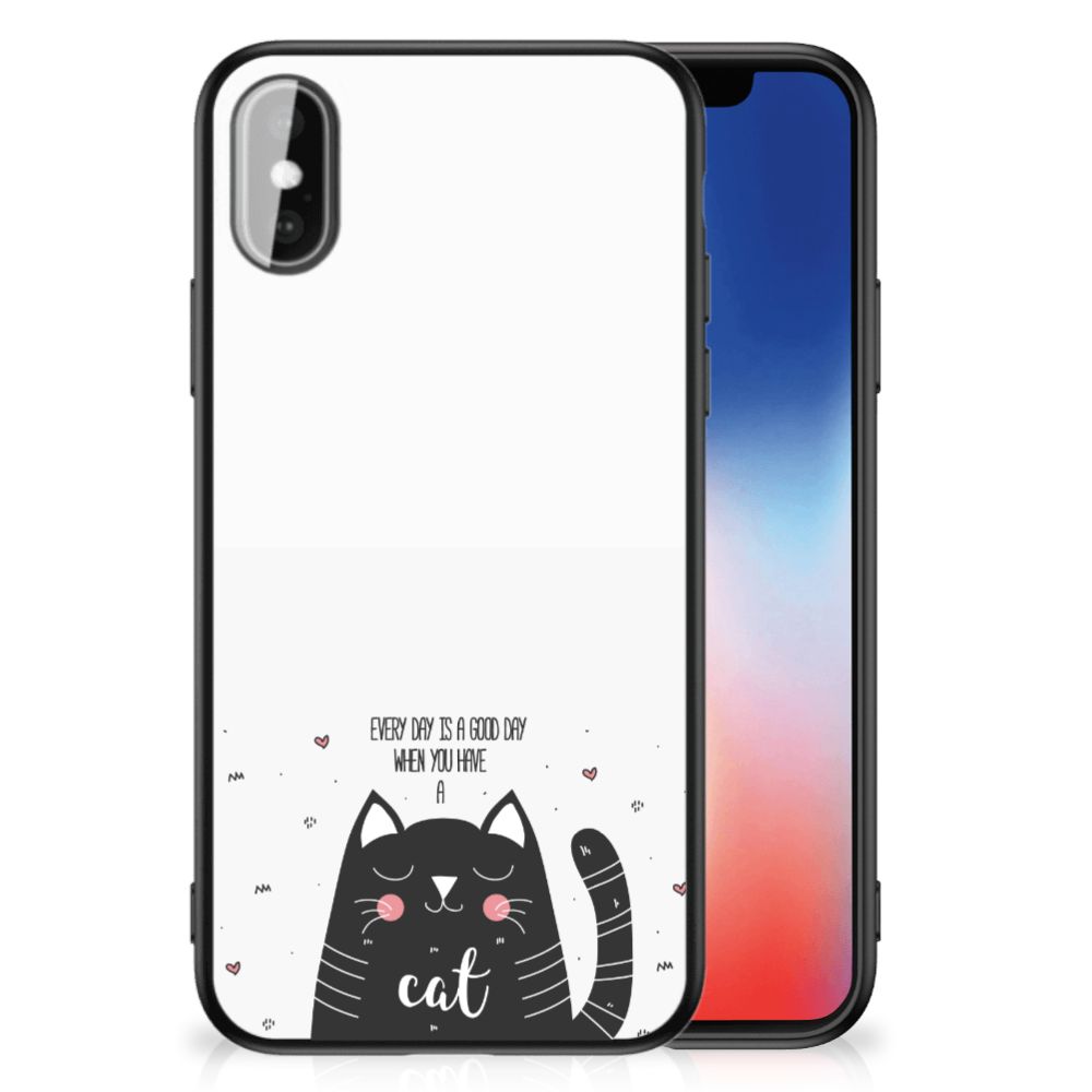 iPhone X | Xs Hoesje Cat Good Day B2C Telecom