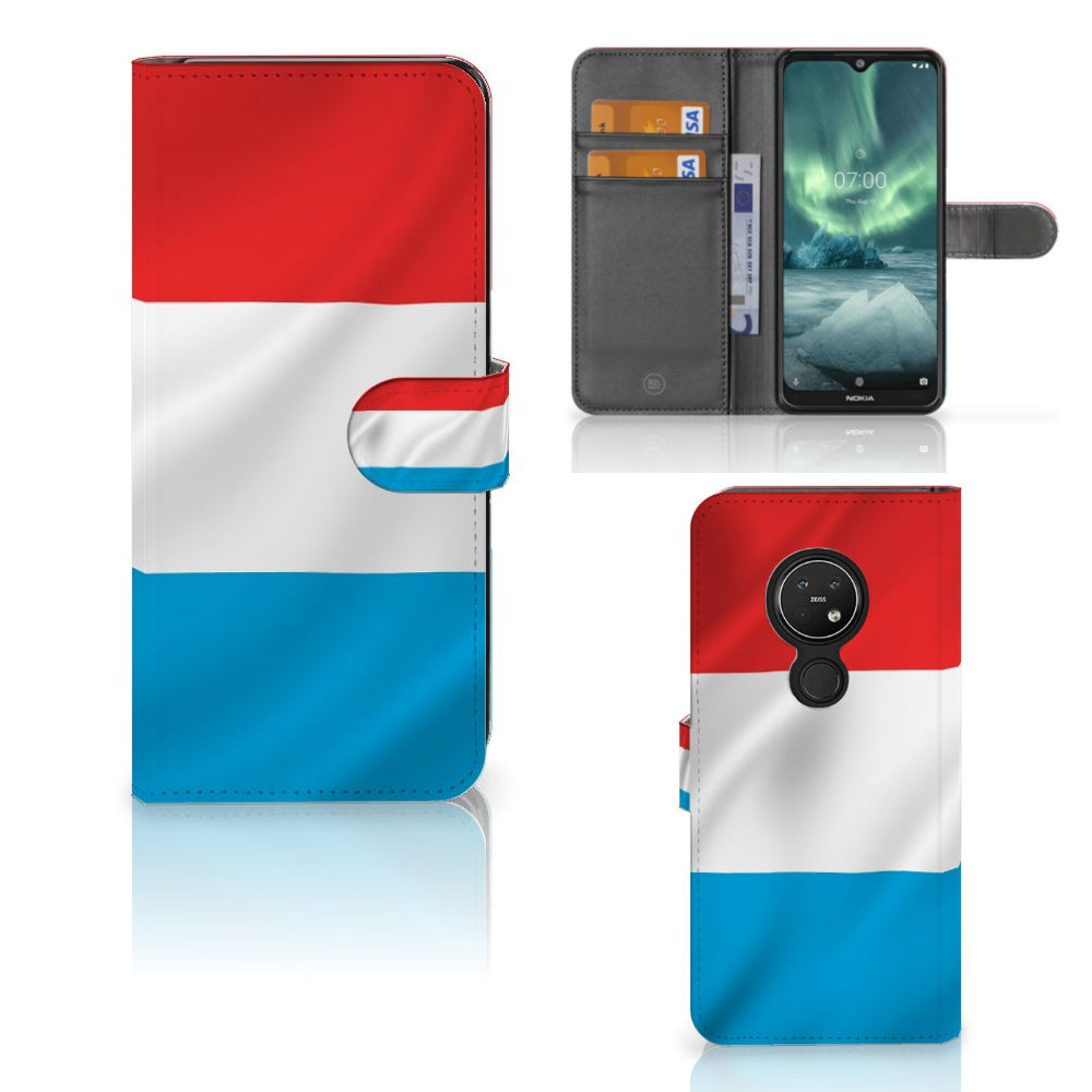 Nokia 7.2 | Nokia 6.2 Bookstyle Case Luxemburg