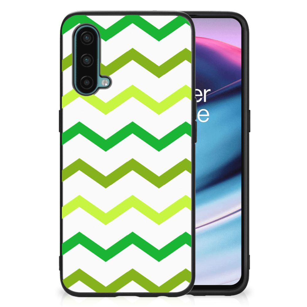 OnePlus Nord CE 5G Back Case Zigzag Groen B2C Telecom