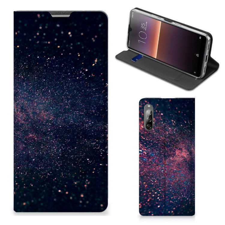 Sony Xperia L4 Stand Case Stars