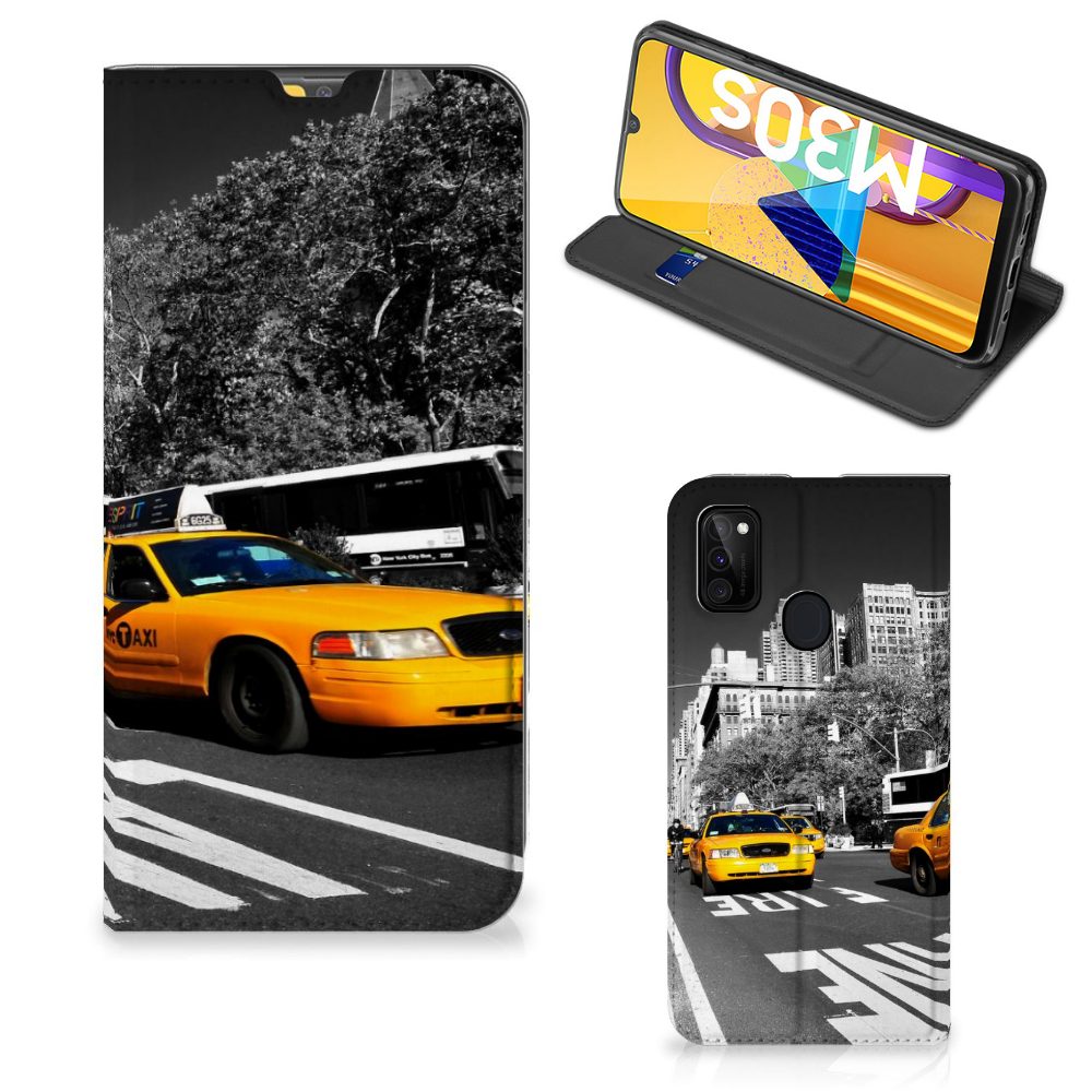 Samsung Galaxy M30s | M21 Book Cover New York Taxi - B2C Telecom
