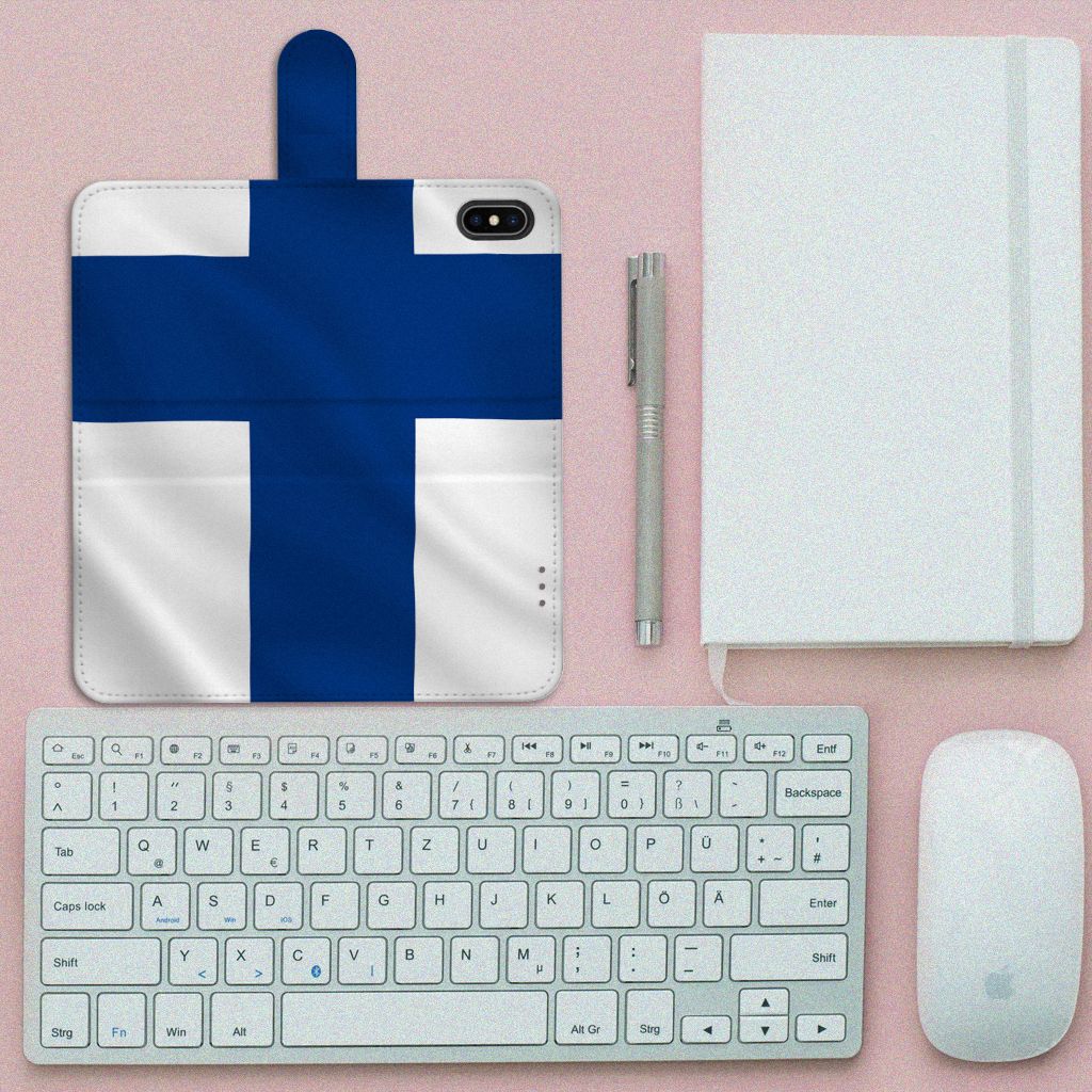 Apple iPhone Xs Max Bookstyle Case Finland
