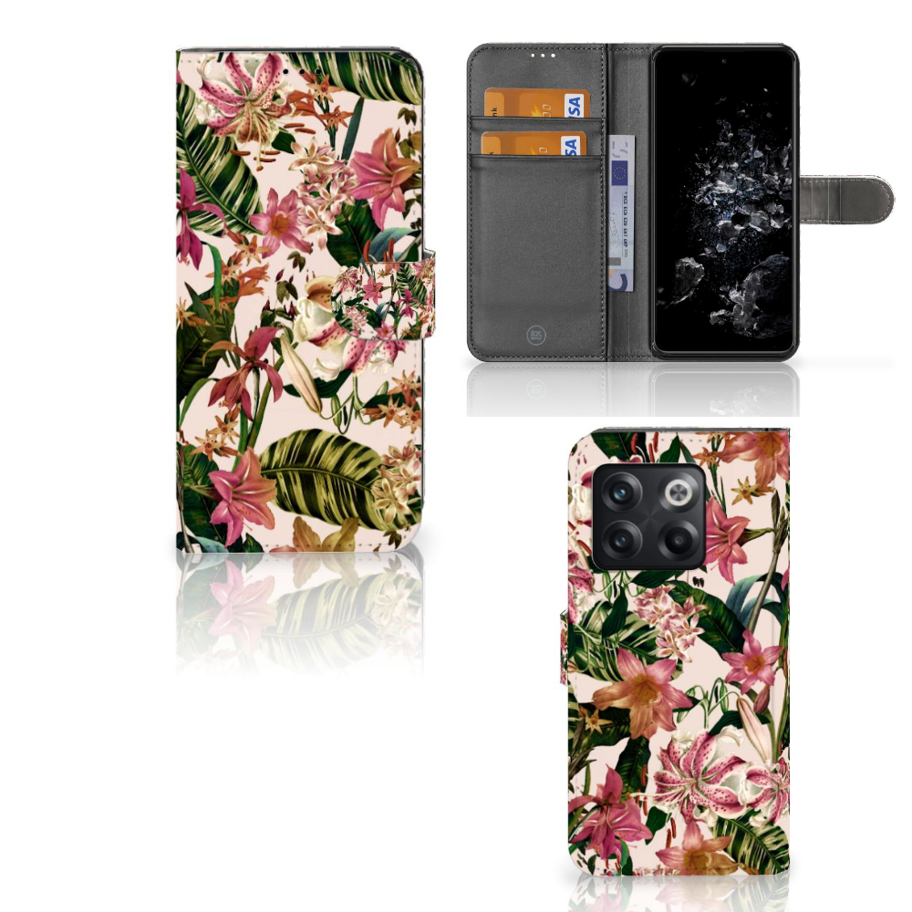 OnePlus 10T Hoesje Flowers