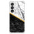 Samsung Galaxy S23 Anti-Shock Hoesje Marmer Wit Zwart - Origineel Cadeau Man B2C Telecom