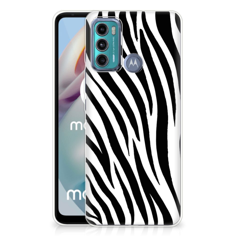 Motorola Moto G60 TPU Hoesje Zebra B2C Telecom