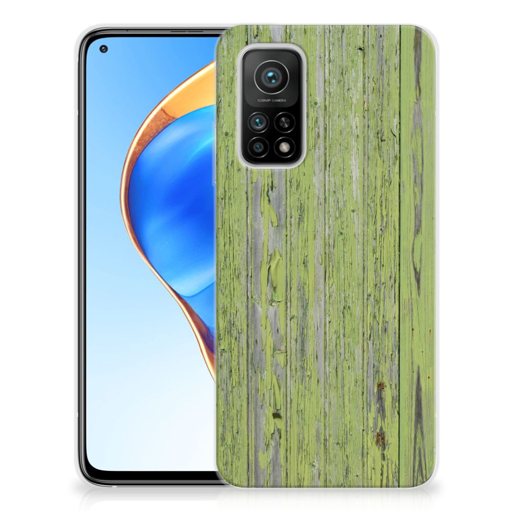 Xiaomi Mi 10T | 10T Pro Bumper Hoesje Green Wood B2C Telecom