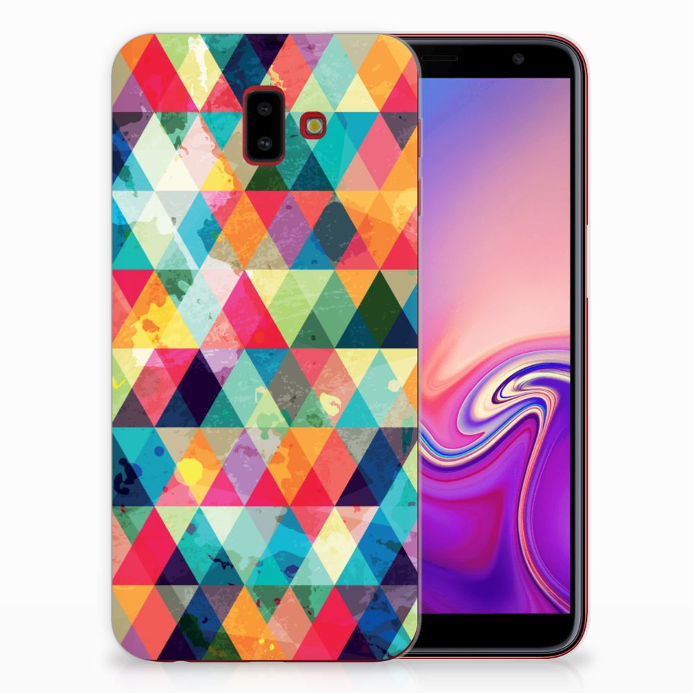 Samsung Galaxy J6 Plus (2018) TPU bumper Geruit