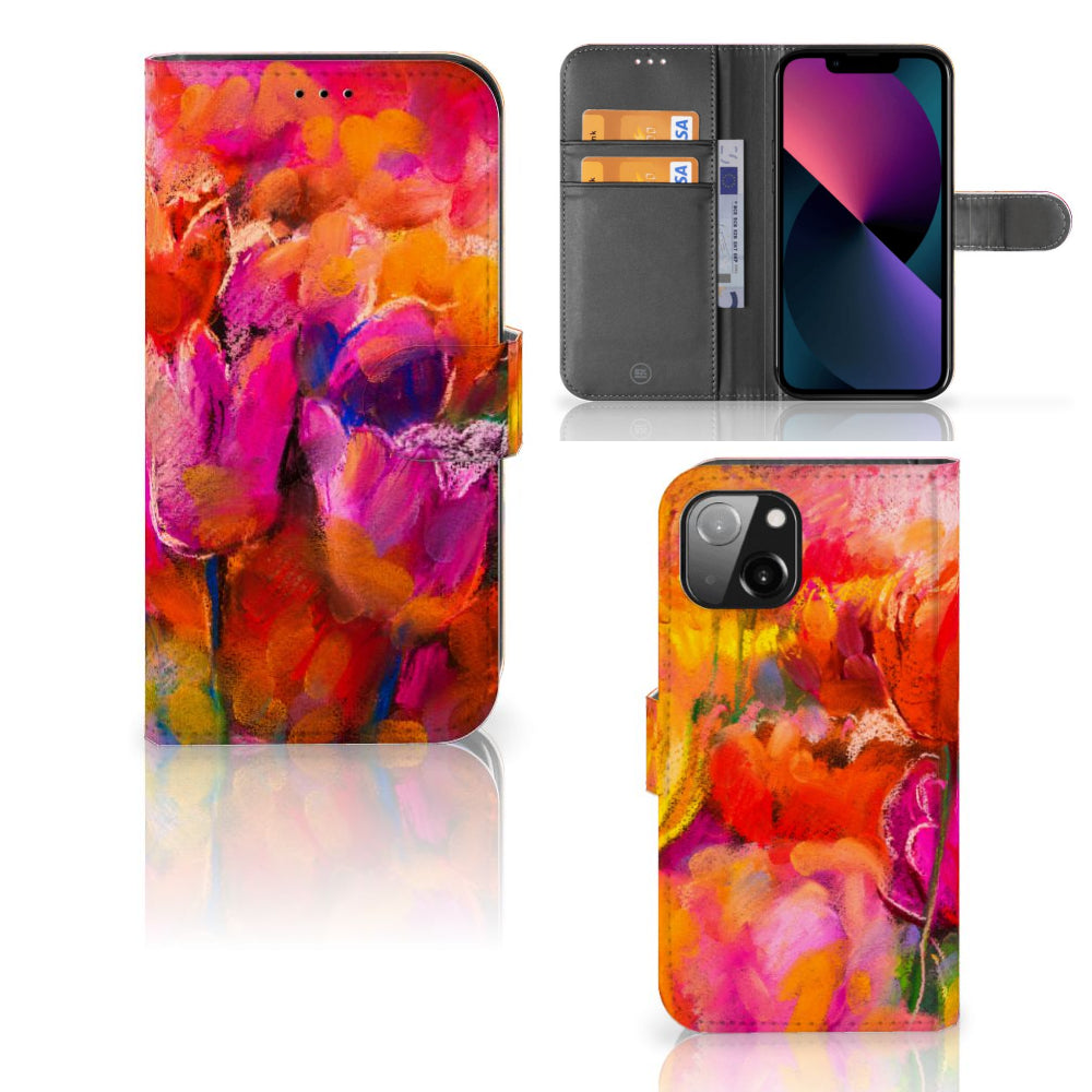 Hoesje Apple iPhone 13 Tulips