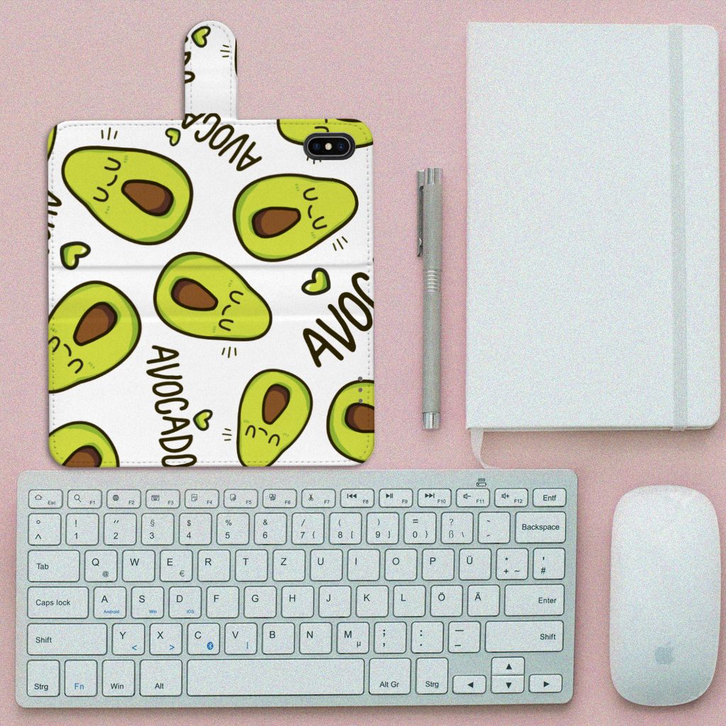 Apple iPhone Xs Max Leuk Hoesje Avocado Singing