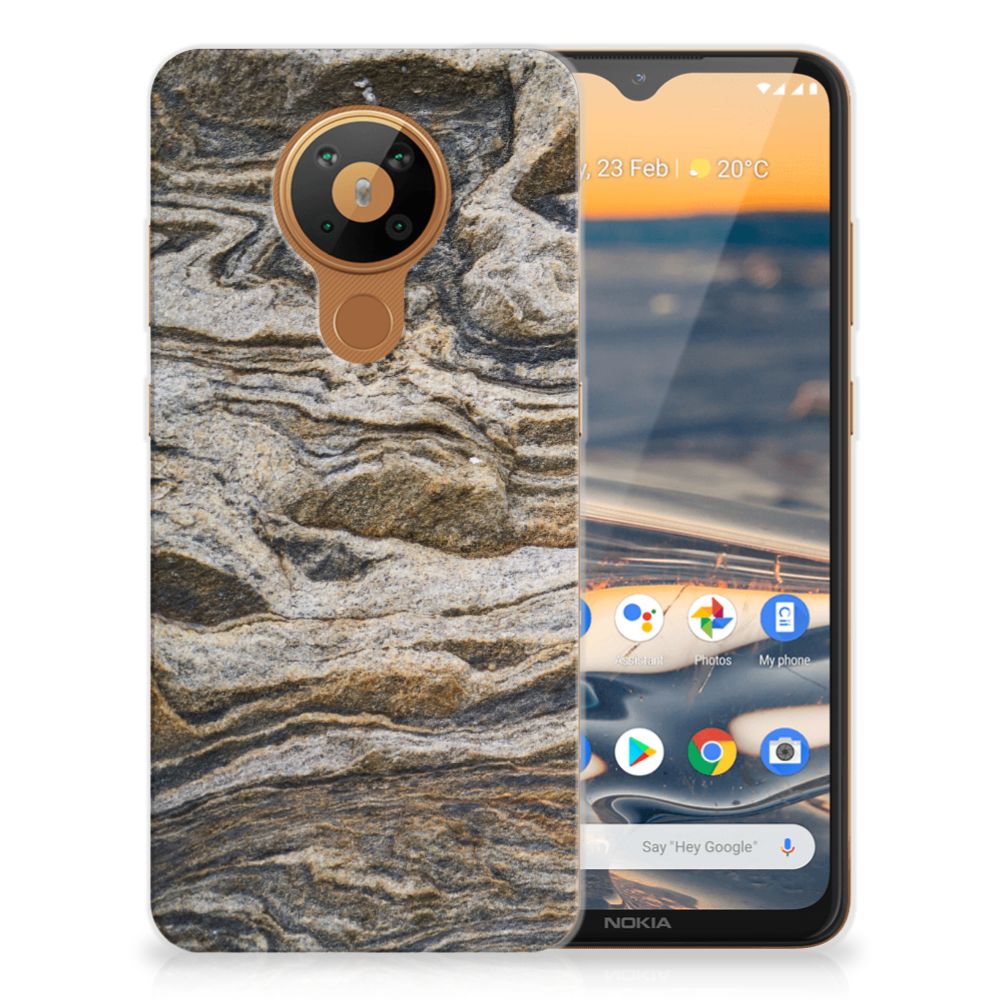 Nokia 5.3 TPU Siliconen Hoesje Steen B2C Telecom