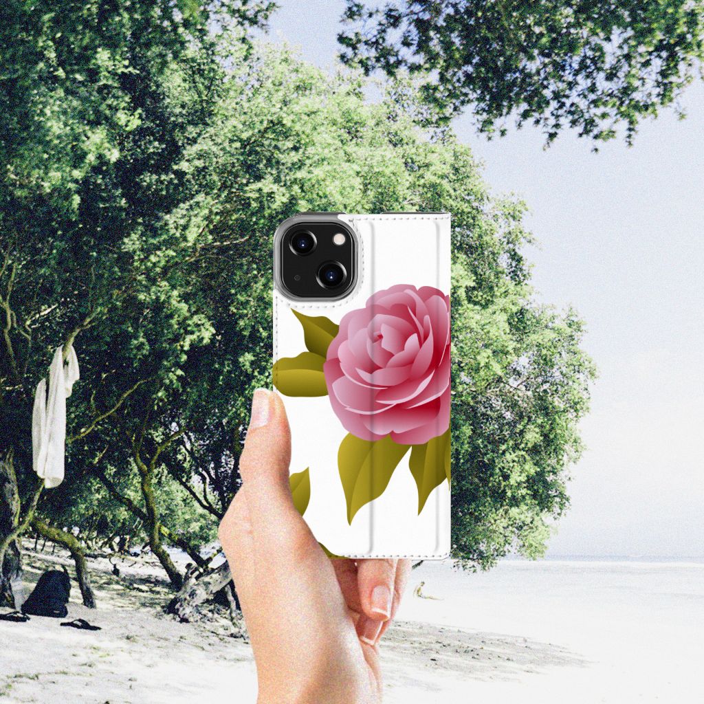 iPhone 14 Smart Cover Roses