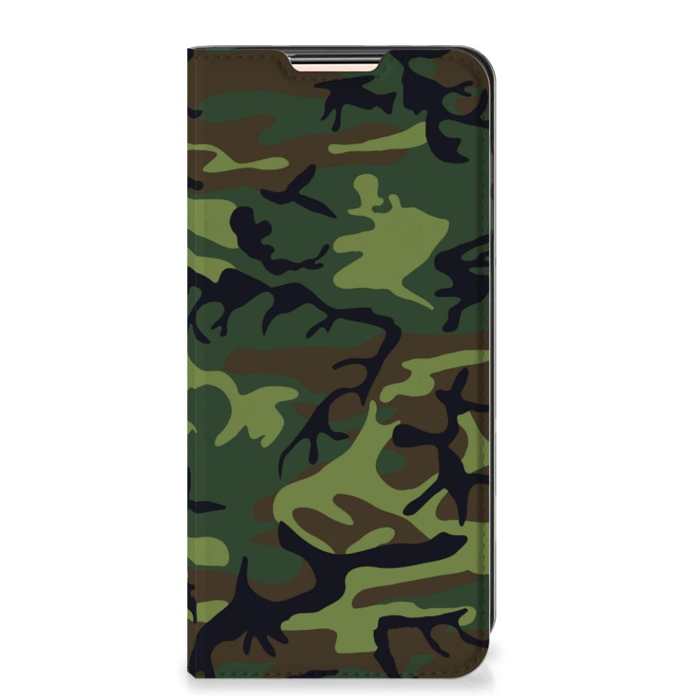 Xiaomi Redmi Note 10/10T 5G | Poco M3 Pro Hoesje met Magneet Army Dark - B2C Telecom
