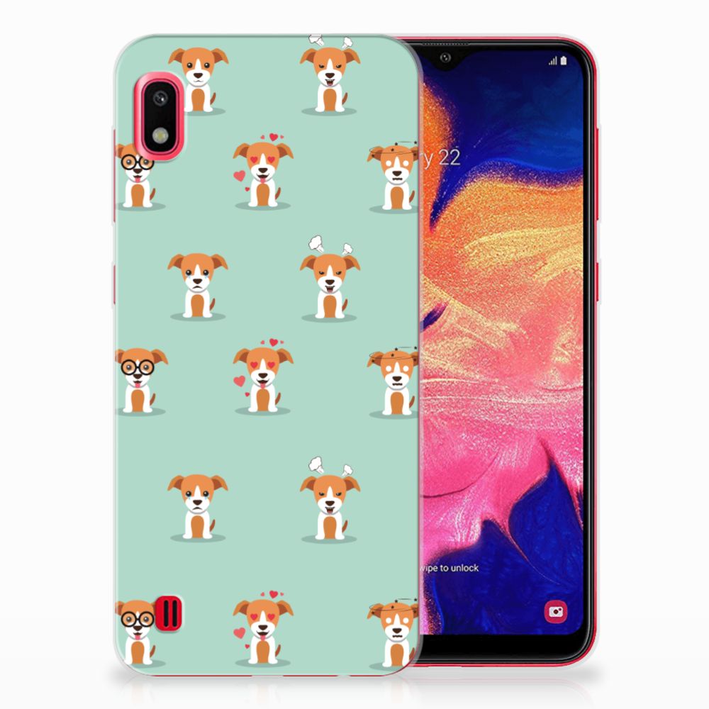 Samsung Galaxy A10 TPU Hoesje Pups