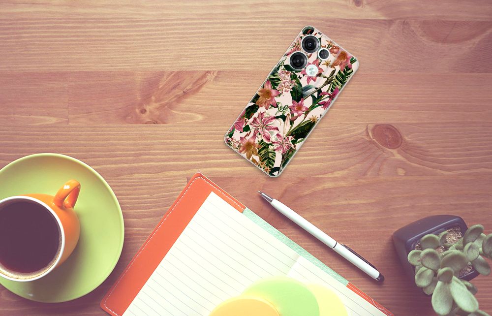 OPPO Reno8 Pro TPU Case Flowers B2C Telecom