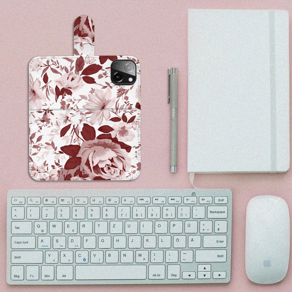 Hoesje iPhone 13 Mini Watercolor Flowers