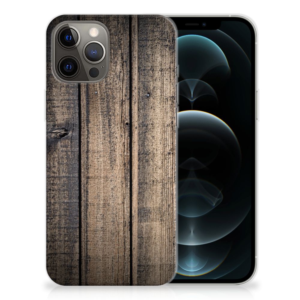iPhone 12 Pro Max Bumper Hoesje Steigerhout B2C Telecom
