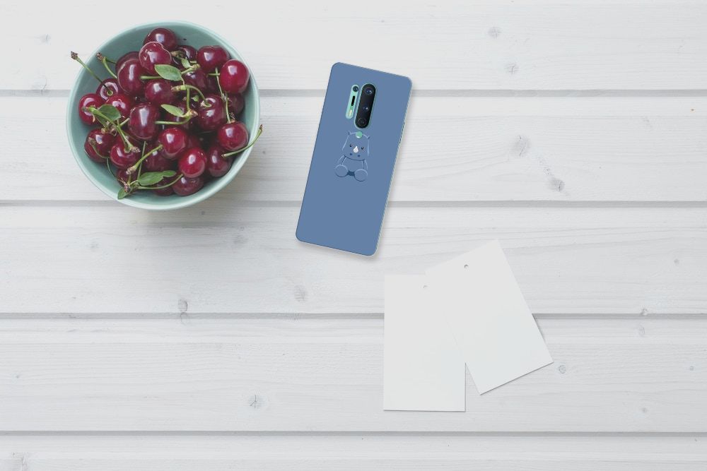 OnePlus 8 Pro Telefoonhoesje met Naam Baby Rhino B2C Telecom