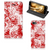 Mobiel BookCase iPhone 7 | 8 | SE (2020) | SE (2022) Angel Skull Rood