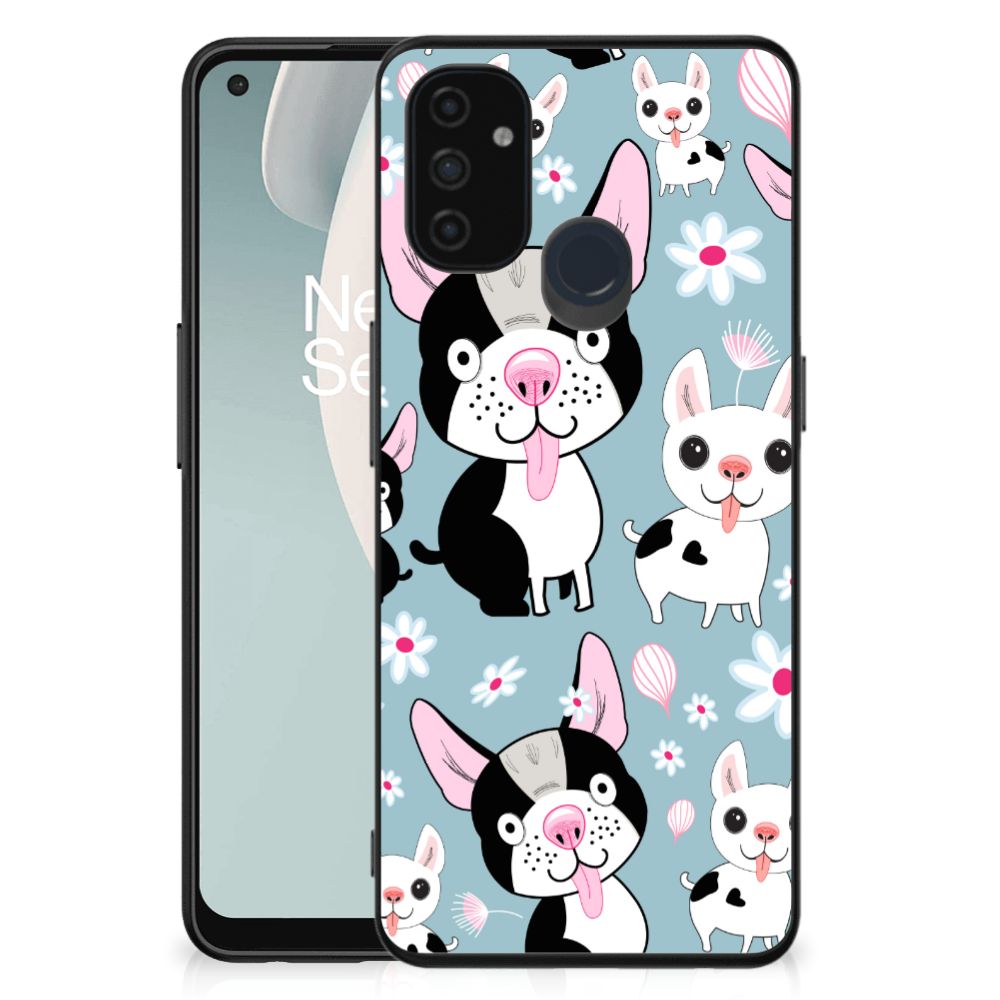 OnePlus Nord N100 Dierenprint Telefoonhoesje Hondjes