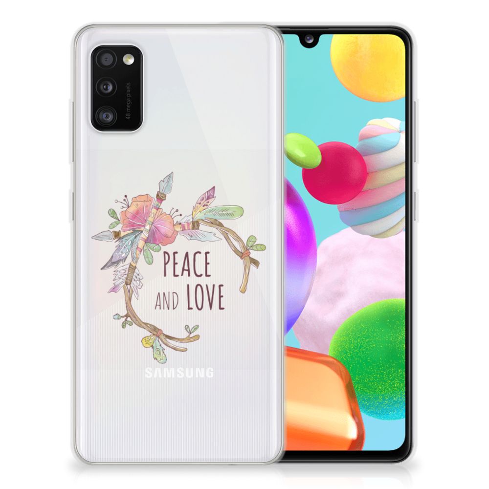 Samsung Galaxy A41 Telefoonhoesje met Naam Boho Text B2C Telecom