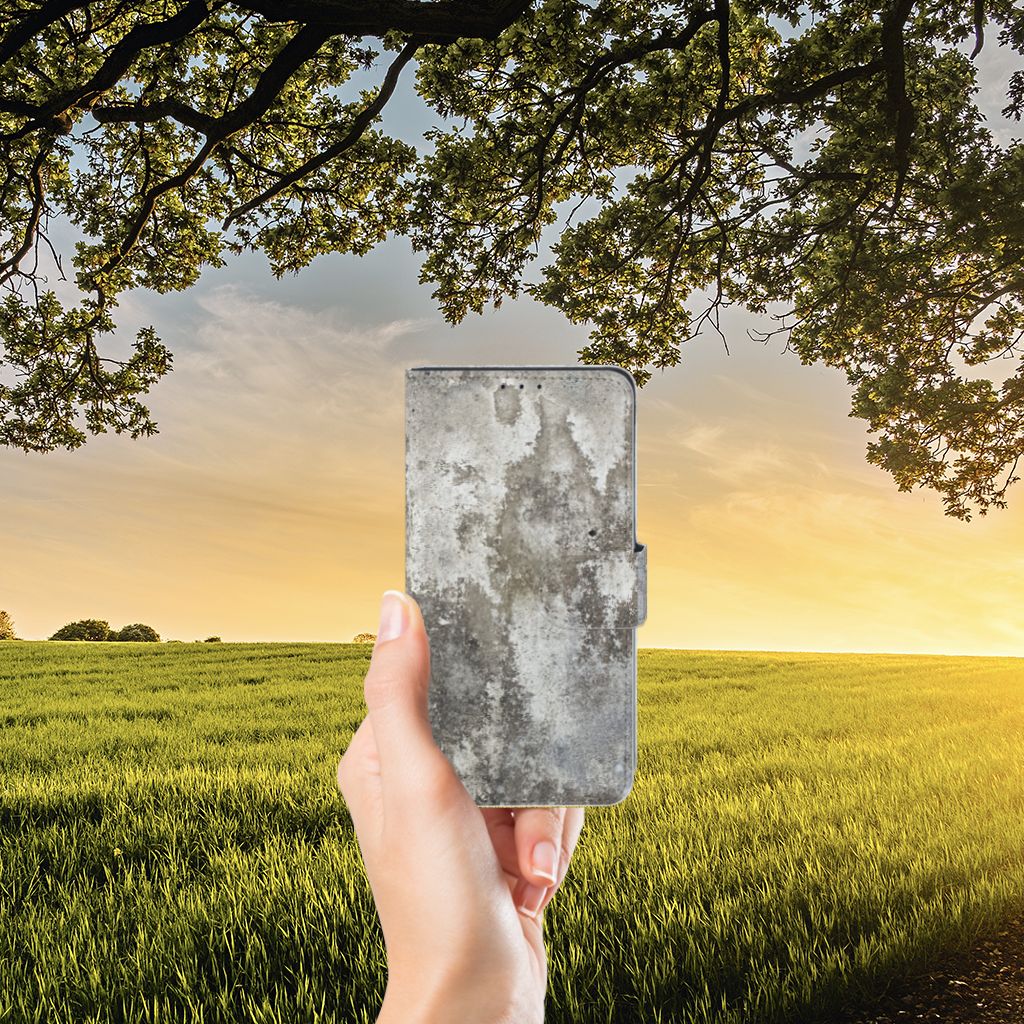 Xiaomi Mi Mix 2s Bookcase Beton Print