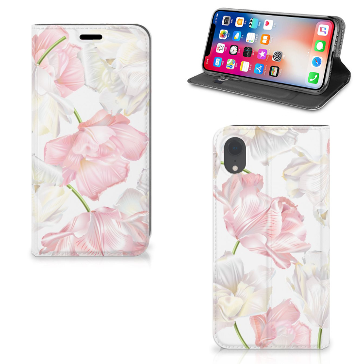 Apple iPhone Xr Smart Cover Lovely Flowers