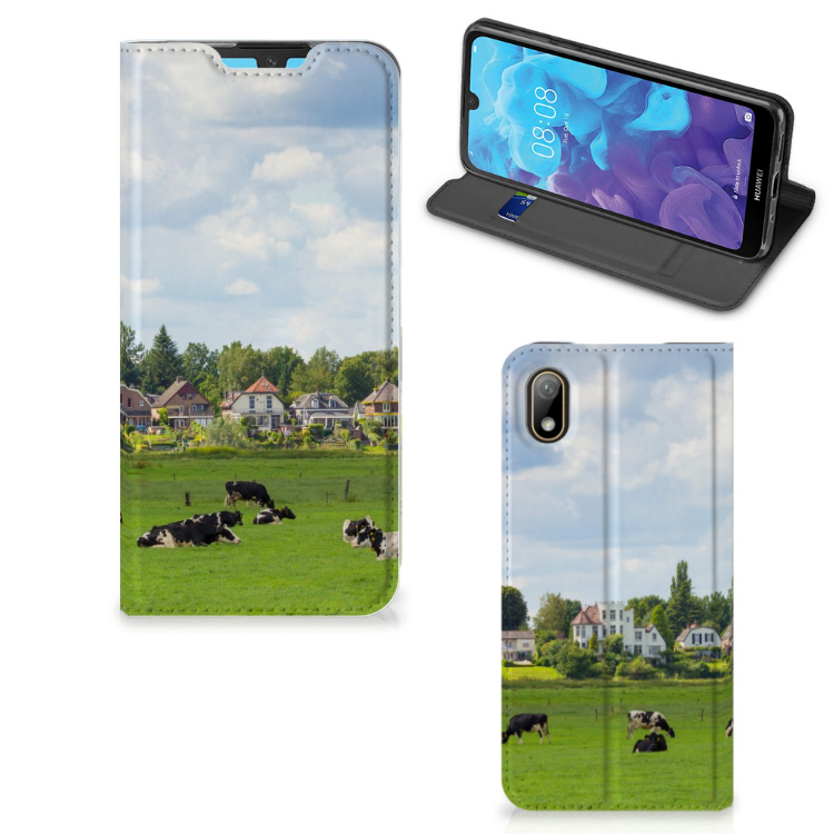 Huawei Y5 (2019) Hoesje maken Koeien - B2C Telecom