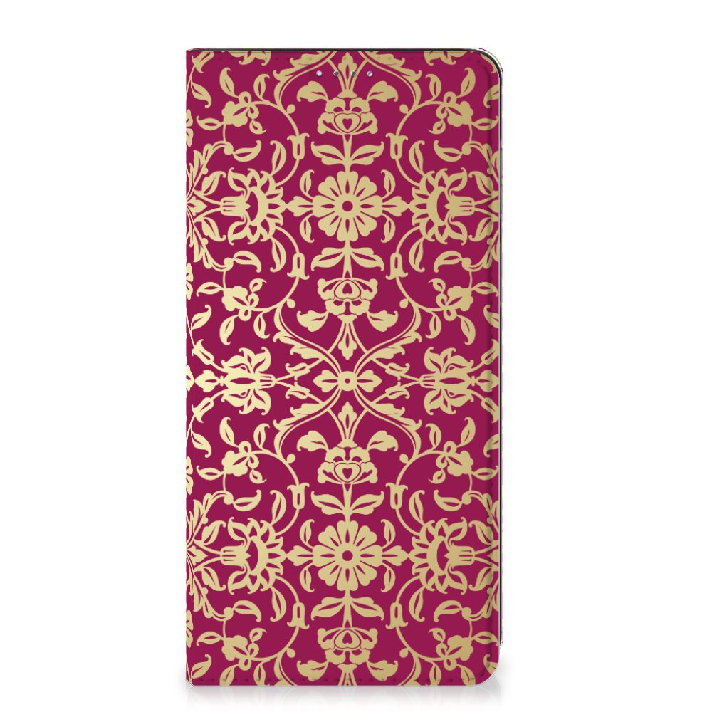 Telefoon Hoesje OPPO A17 Barok Pink - B2C Telecom
