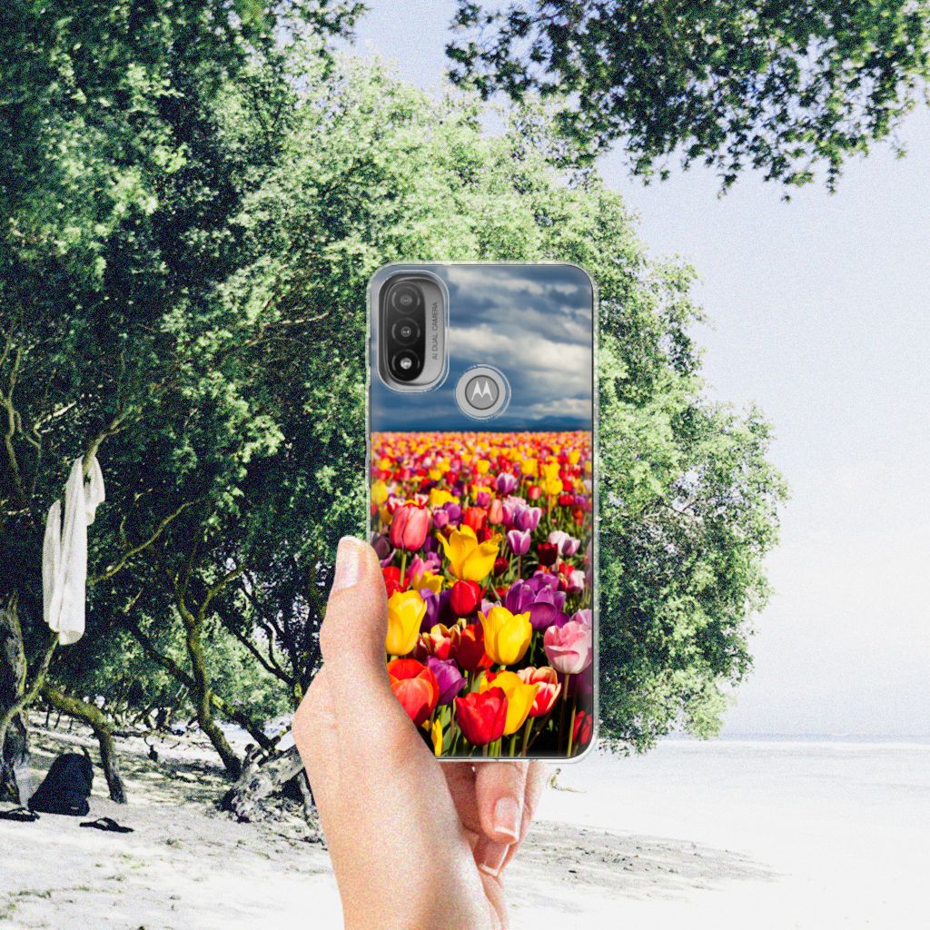 Motorola Moto E20 | E40 TPU Case Tulpen B2C Telecom