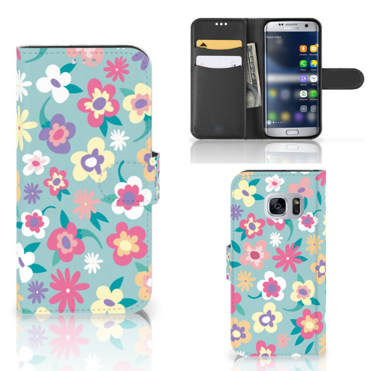 Samsung Galaxy S7 Hoesje Flower Power