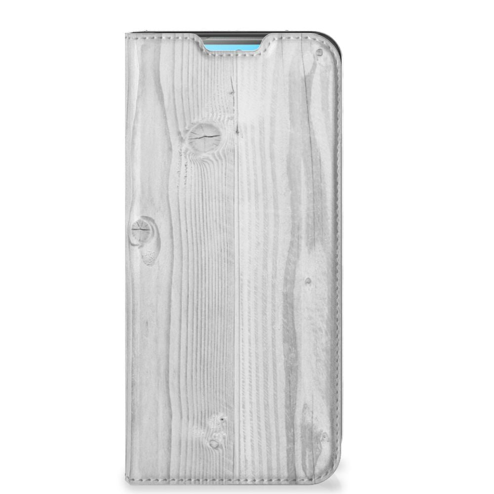 Xiaomi Redmi 10 Book Wallet Case White Wood - B2C Telecom